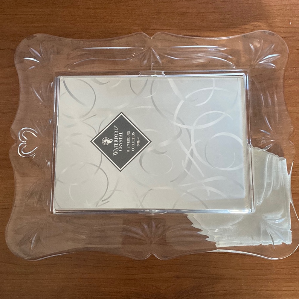 Waterford crystal picture frame